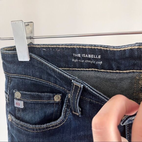 AG Isabella Jean Studded Embellished Straight Leg - Picture 6 of 13